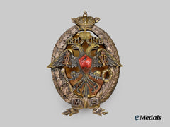 Russia, Imperial. A Garrison Troops Centenary Badge, by Genrikh Kan