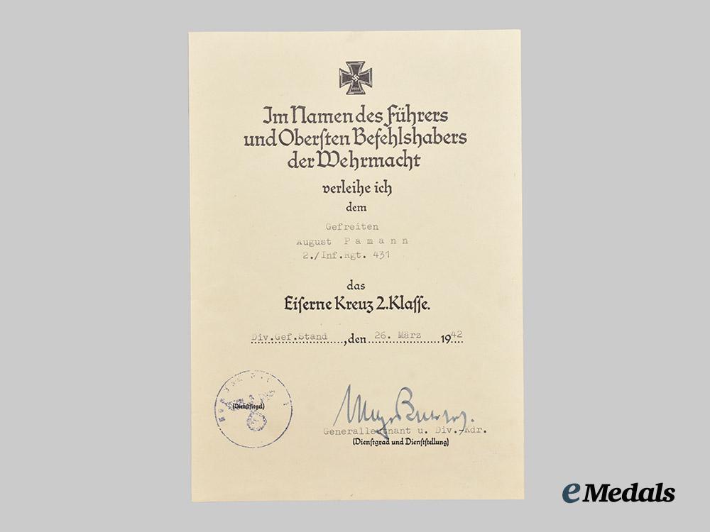 germany,_heer._the_award_documents_to_sniper_obergefreiter_august_pamann,33_confirmed_kills___m_n_c5468