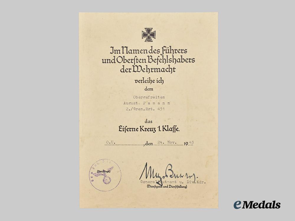 germany,_heer._the_award_documents_to_sniper_obergefreiter_august_pamann,33_confirmed_kills___m_n_c5471