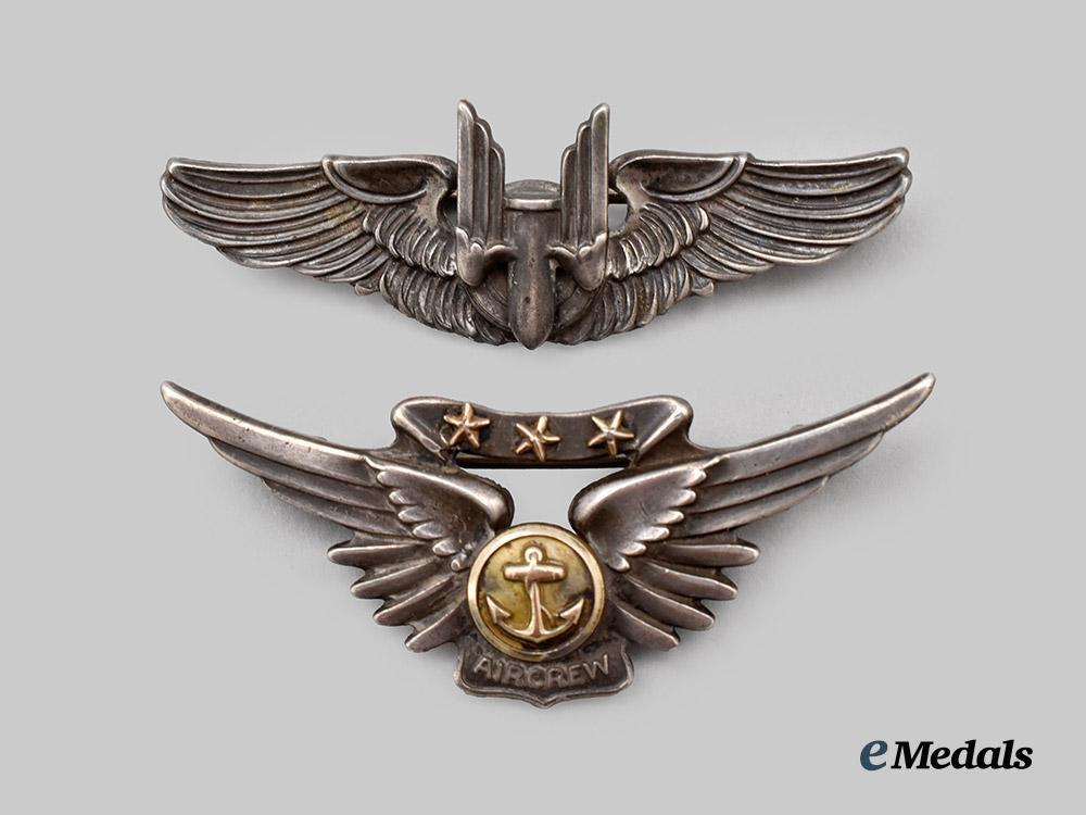 united_states._two_second_war_reduced_size_wings___m_n_c5484