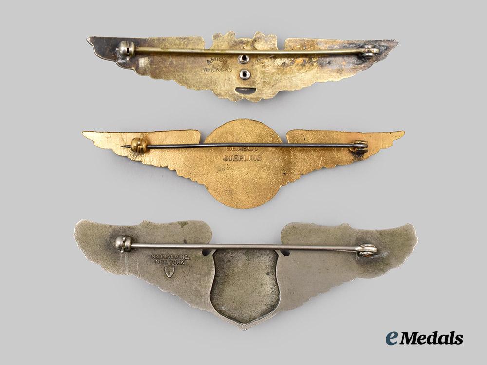 united_states._two_naval_air_force_badges_and_one_air_force_navigator/_combat_systems_officer_badge___m_n_c5490