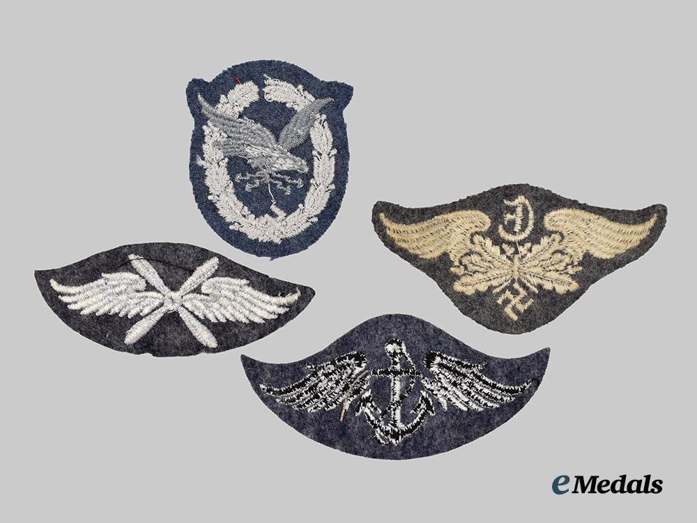 germany,_luftwaffe._a_mixed_lot_of_cloth_badges_and_speciality_insignia___m_n_c5503