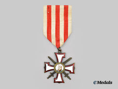 Latvia, Republic. An Order of Lāčplēsis, Third Class Knight's Cross, c.1925