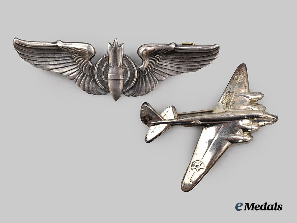 united_states._an_air_force_bombardier_wing_and_sweetheart_plane_brooch___m_n_c5692