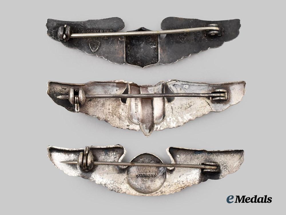 united_states._three_second_war_wings,_reduced_size___m_n_c5710