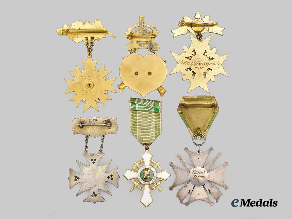 germany,_empire._a_lot_of_six_marksmanship_awards___m_n_c5711