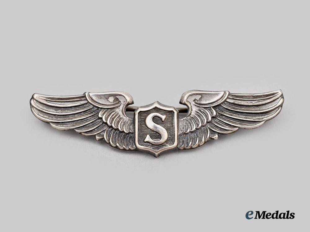 united_states._a_second_war_service_pilots_badge,_reduced_size___m_n_c5716