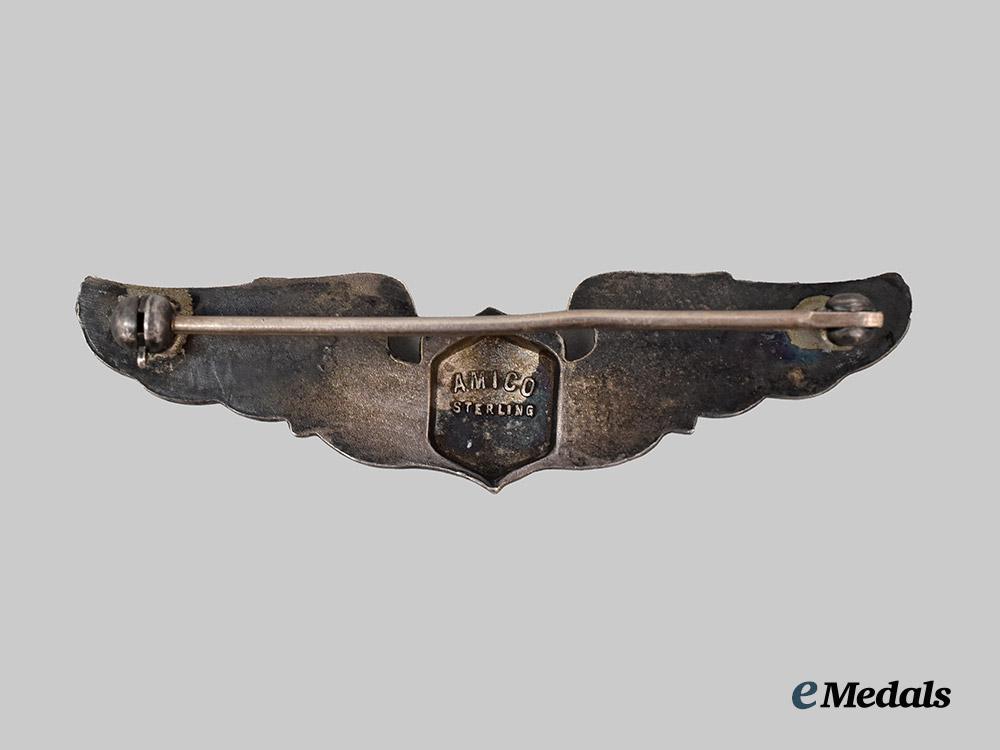 united_states._a_second_war_service_pilots_badge,_reduced_size___m_n_c5717