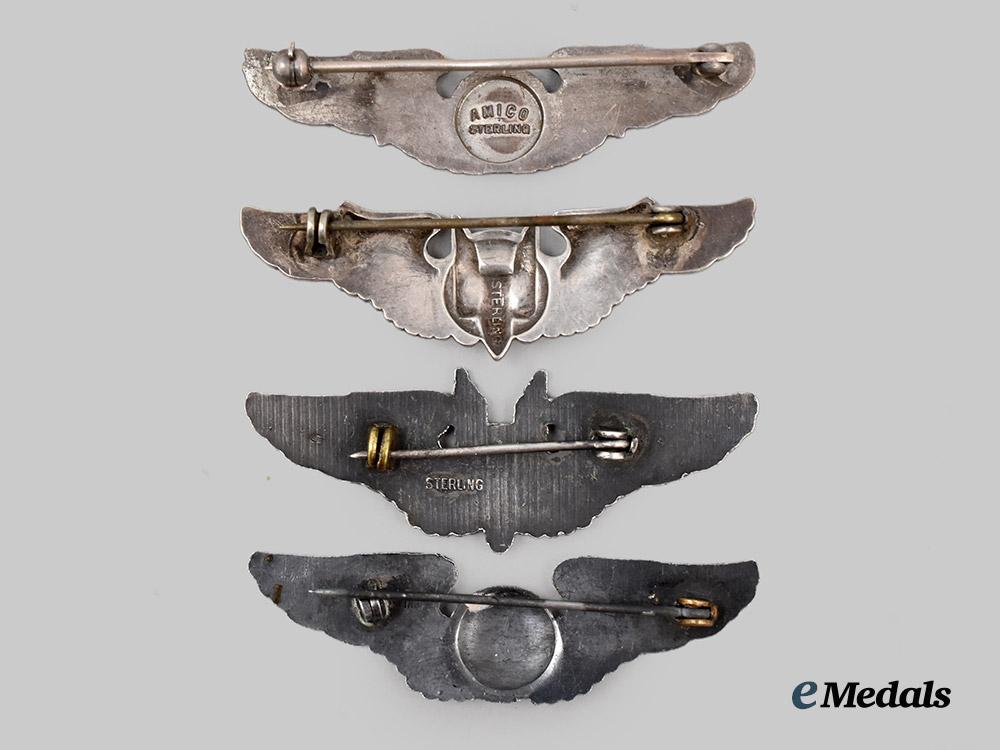 united_states._a_lot_of_four_reduced_size_second_war_wings___m_n_c5725
