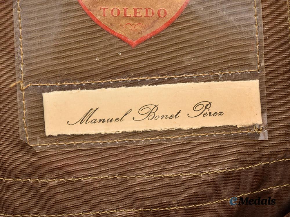 spain,_franco_regime._general's_visor_named_to_a_blue_division_veteran___m_n_c5726