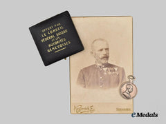 International. Austria. A Lot of two European Medals and Photograph