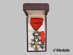 France, III Republic. A National Order of the Legion of Honour, Knight’s Cross with Miniature