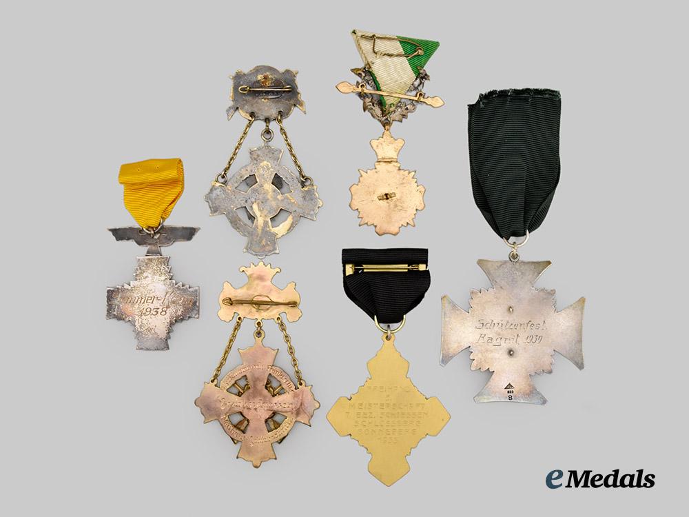 germany,_empire._a_lot_of_five_marksmanship_awards___m_n_c5784