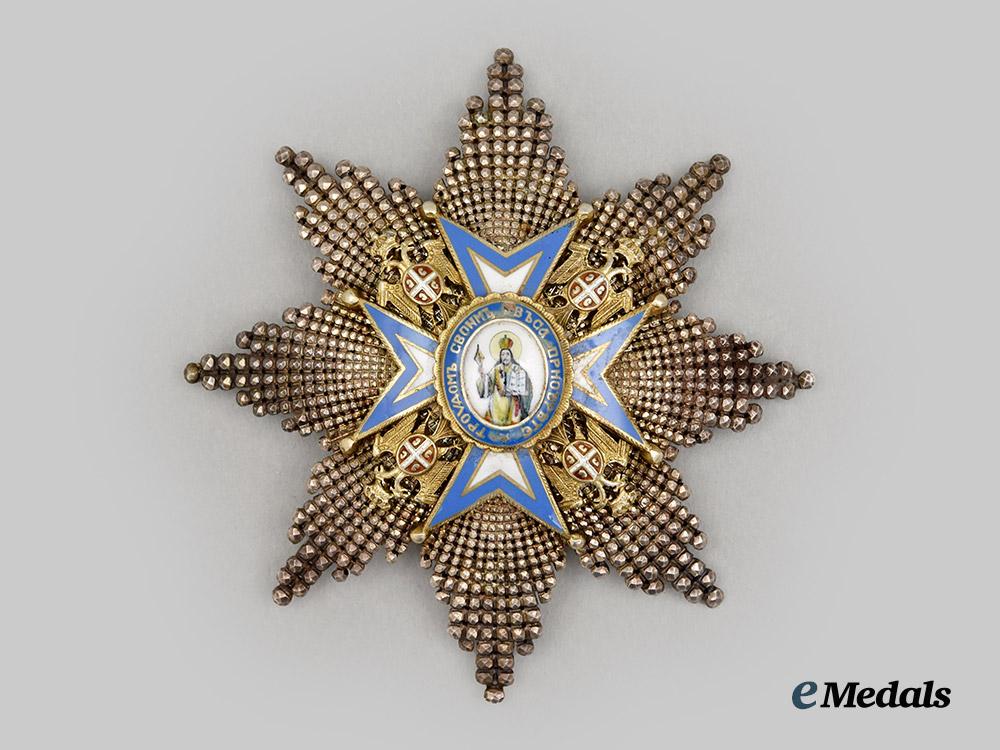 serbia,_kingdom._an_order_of_saint_sava,_knight_grand_cross,_by_huguenin,_c.1930___m_n_c5815