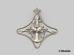 Italy, Fascist State. A Royal Navy Battle Ships War Navigation Badge, 2nd Class