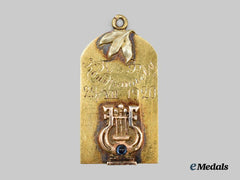 Russia, Imperial. A Gold Music Jetton 1920