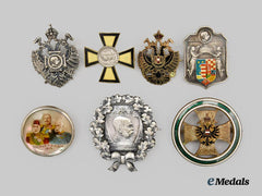 Austria, Empire. A Lot of Patriotic Badges, c.1914