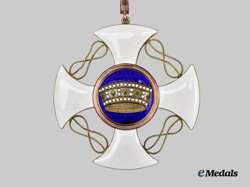 italy,_kingdom._a_pair_of_orders_of_the_crown_in_gold,_third_class_commander___m_n_c5905