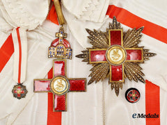 Austria, Imperial. A Habsburg Order of Saint George, Grand Cross Set