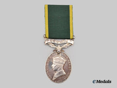 An Efficiency Medal To Company Quarter Master Sergeant; R.c.a.s.c.