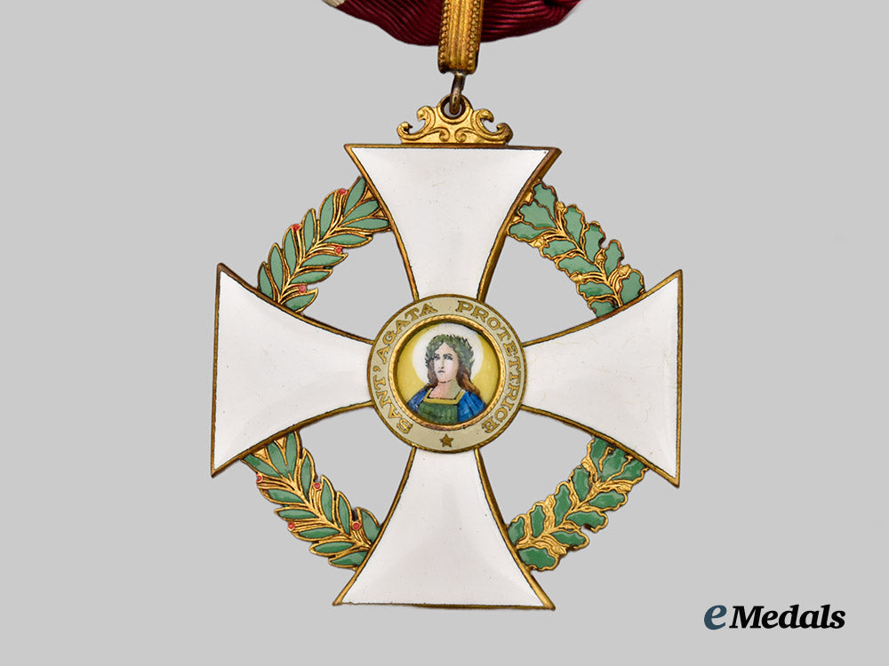 san_marino,_republic._an_order_of_saint_agatha,_knight_grand_cross_set,_by_a._alberti&_co,_c.1955___m_n_c6052