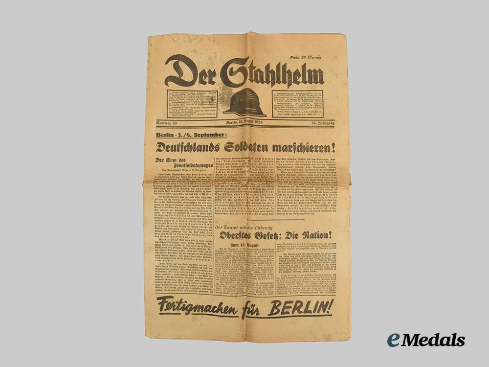 germany,_der_stahlhelm._a_mixed_lot_of_paper_items___m_n_c6086