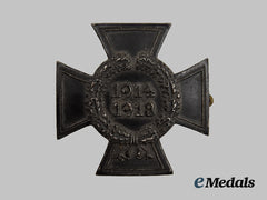 Germany, Third Reich. A Unique Honour Cross of the World War 1914/1918 Commemorative Badge