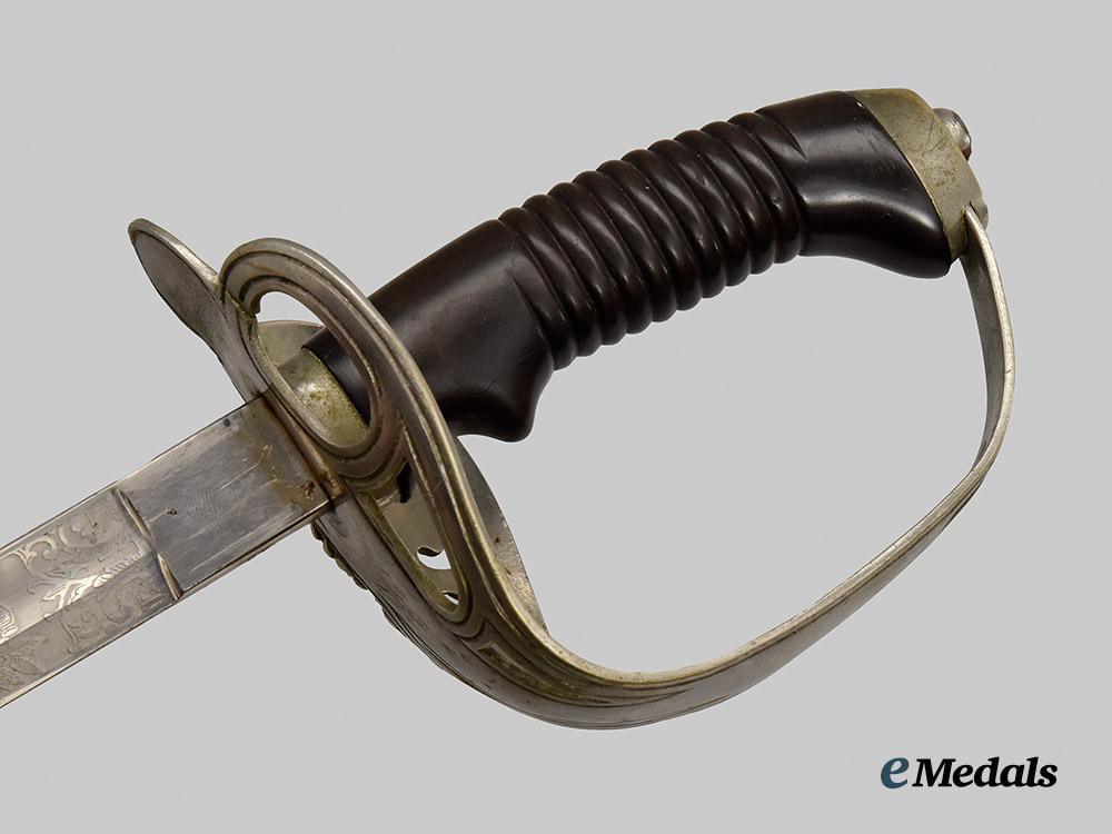 germany,_imperial._a_husaren-_regiment_könig_wilhelm_i_nr7._officer’s_m89_sword___m_n_c6184