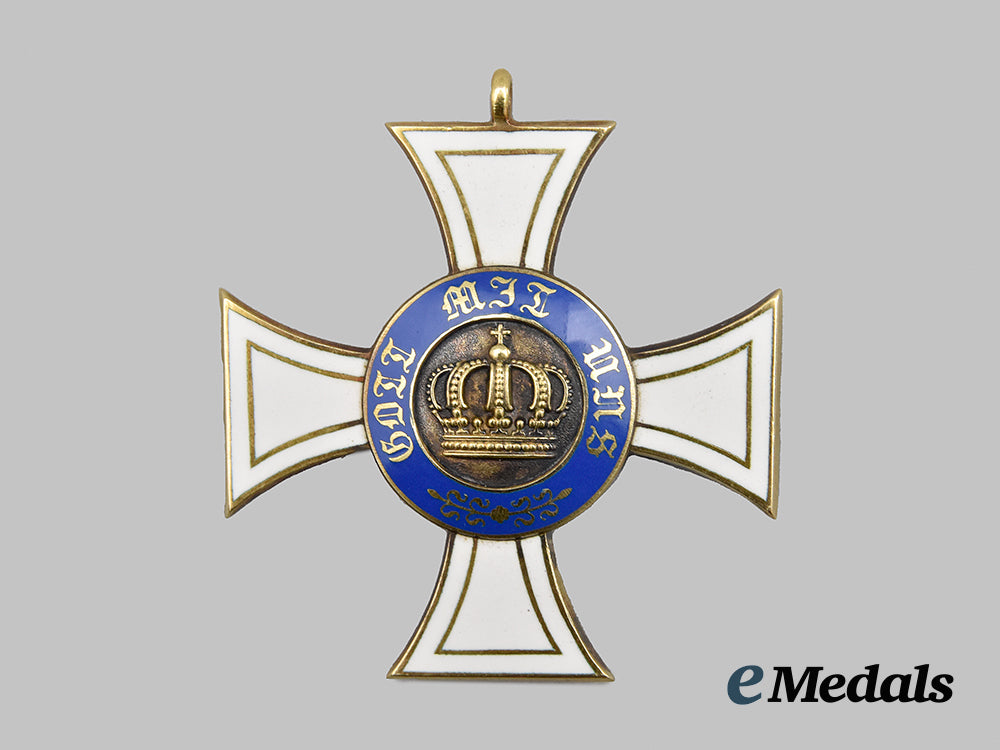 prussia,_kingdom._an_order_of_the_crown_in_gold,_third_class,_c.1900___m_n_c6278