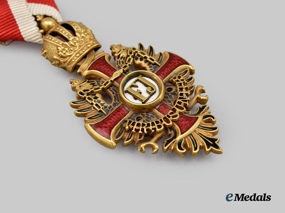 austria,_empire._an_order_of_franz_joseph,_knight’s_cross_with_small_officer_insignia_and_war_decoration,_c.1916___m_n_c6279