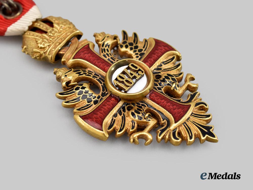 austria,_empire._an_order_of_franz_joseph,_knight’s_cross_with_small_officer_insignia_and_war_decoration,_c.1916___m_n_c6280