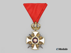 Serbia, Kingdom. An Order of the Star of Karageorge, III. Class with Swords, Model II, c. 1915