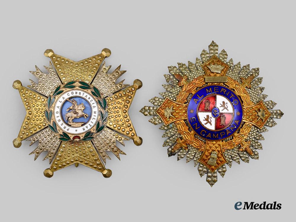 spain,_fascist_state._a_military_order_of_san_hermenegildo&_a_war_cross___m_n_c6348