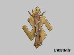 Germany, Third Reich. A Germanic Folk Art Patriotic Badge