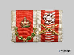 Austria, Imperial. A Ribbon Bar for Distinguished Military Service