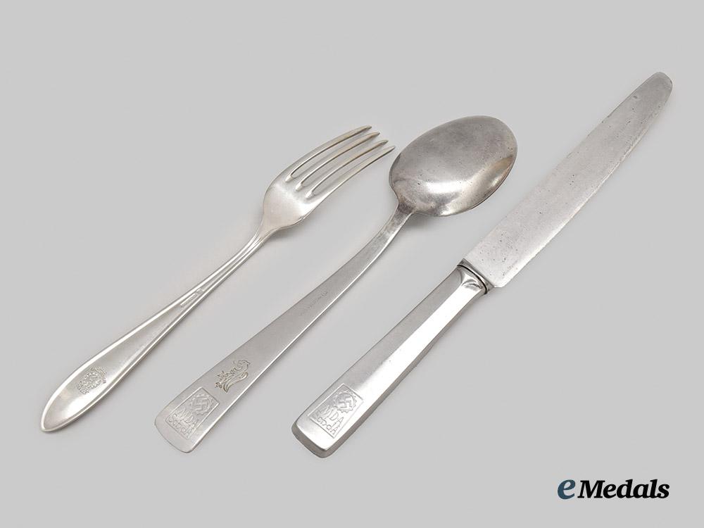 germany,_d_a_f._a_mixed_lot_of_factory_mess_hall_cutlery___m_n_c6549