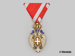 Serbia, Kingdom. An Order of the White Eagle, V Class Knight, c. 1917