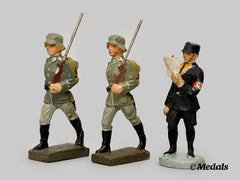 Germany, Third Reich. A Lot of Elastolin Figures
