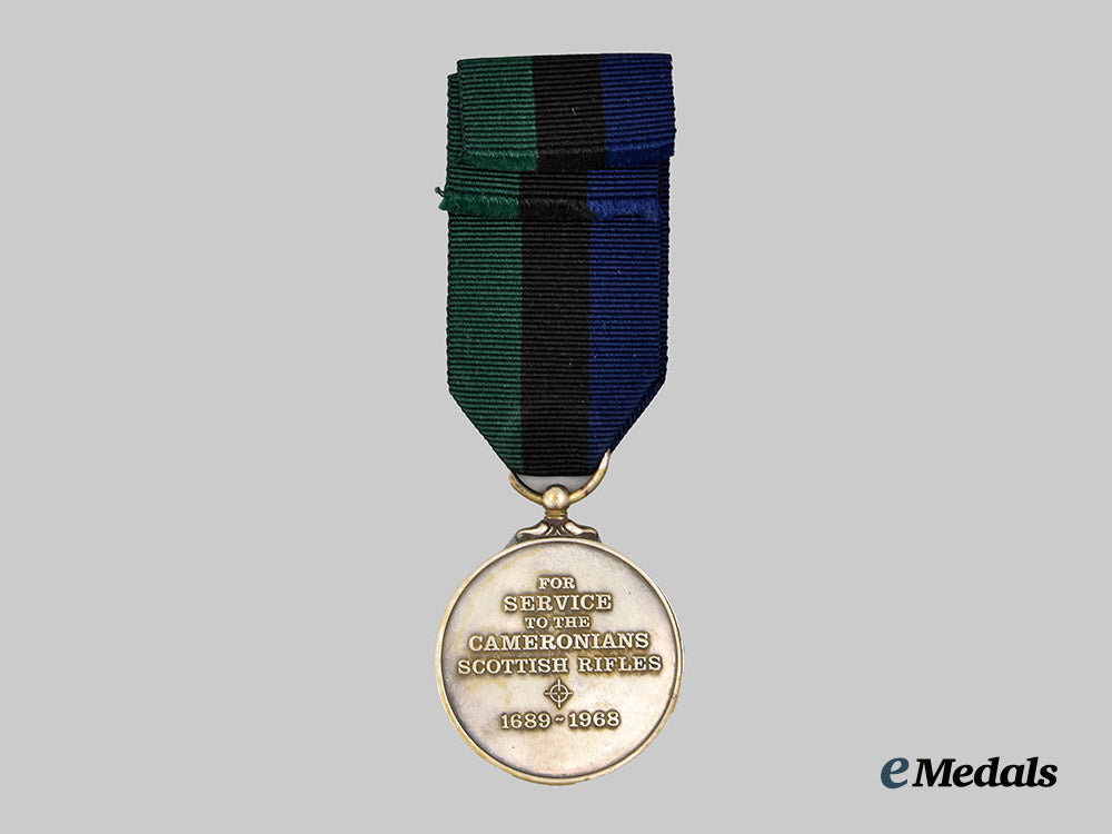 united_kingdom._a_cameronians_service_medal,_to_second_lieutenant_malcolm_goulding_fraser,_cameronians,_missing/_killed_in_action___m_n_c6635