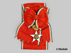 Italy, Kingdom. A Colonial Order of the Star of Italy, I Class in Gold, Grand Cross Badge