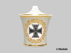 Germany, Imperial. A First World War Patriotic Cup, by the Royal Porcelain Factory
