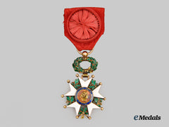 France, Third Republic. A Legion of Honour in Gold, Officer’s Cross, VII Type,  c. 1915