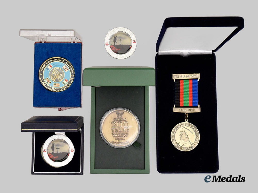 international._a_lot_of_five_modern_commemorative_medals&_awards___m_n_c6796