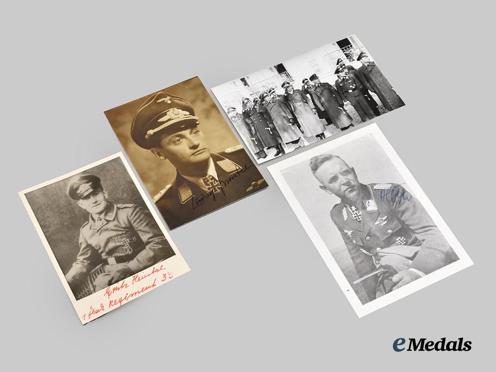 germany,_third_reich._a_lot_of_post-_war_signed_knight’s_cross_winner_photographs___m_n_c6806