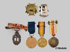 Spain, Franco Period. A Lot of Six Miniature Medals