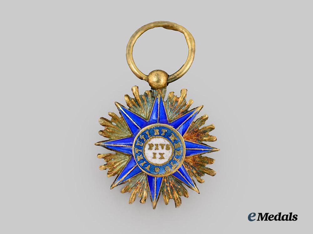 vatican,_papal_state._a_miniature_order_of_pius_i_x___m_n_c6861