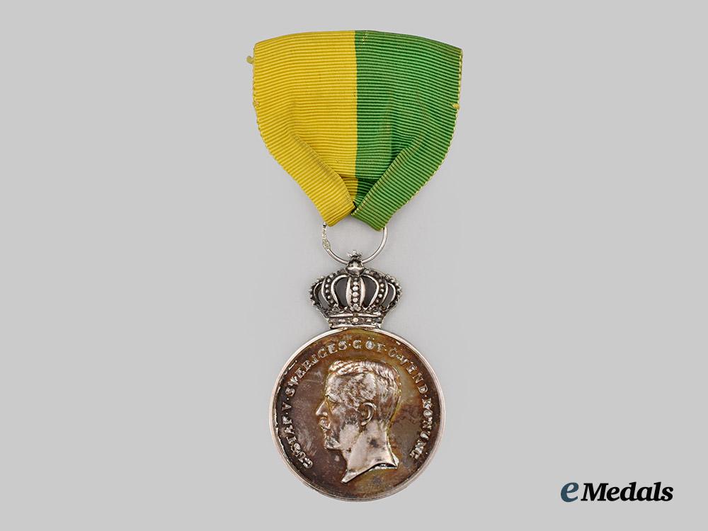 sweden,_kingdom._a_royal_patriotic_society_medal_to_s._i_ramberg,2nd_size,_in_silver___m_n_c6896