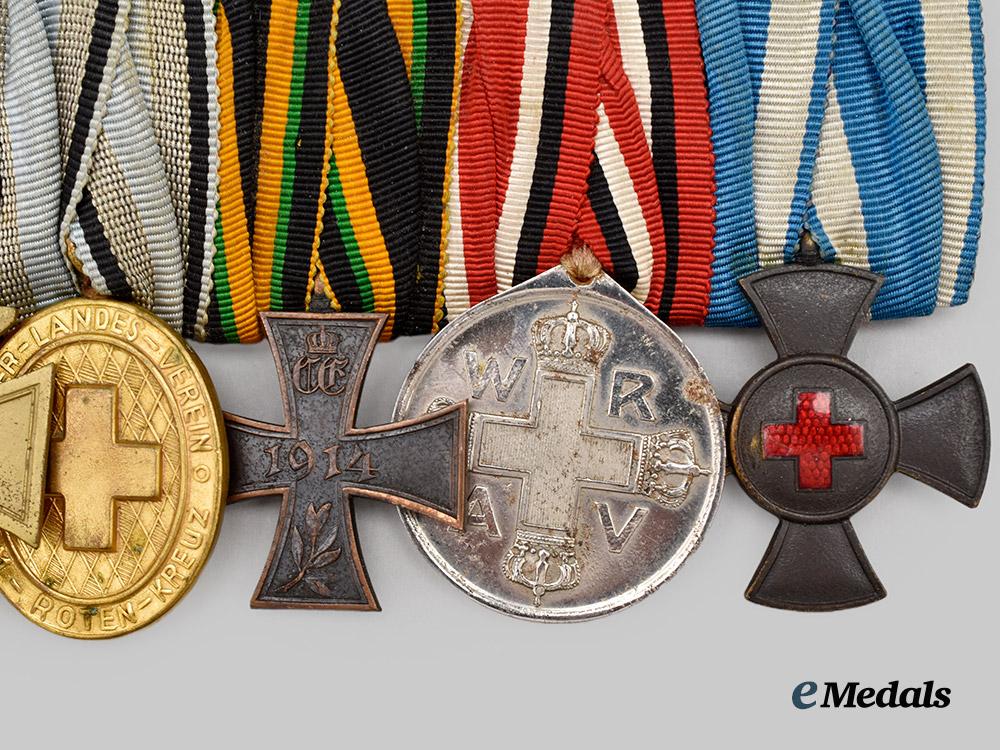 germany,_imperial._a_medal_bar_for_a_first_war_combatant_with_red_cross_service___m_n_c6902