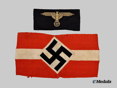 Germany, Third Reich. A Pair of Uniform Insignia