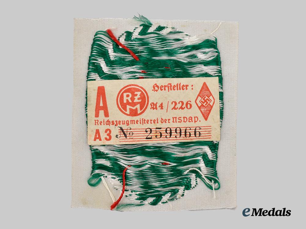 germany,_h_j._a_mint_senior_medical_orderly_sleeve_insignia___m_n_c6960